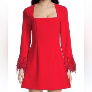 Likely “Cher” Dress. Red. Size 6